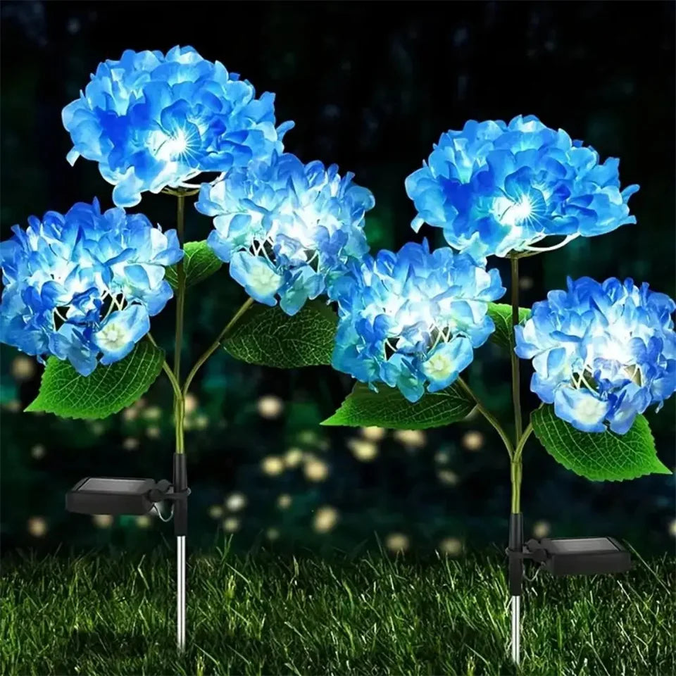 Hydrangea - solarna, vanjska, vodootporna