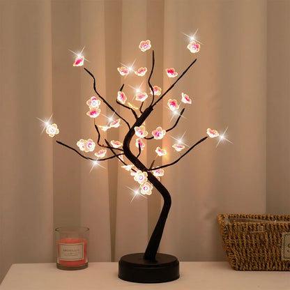 Stone Lampe Light Tree - Plum blossom