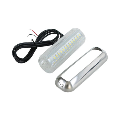 High Brightness Ship Light Yacht Light 42LED Underwater Light 10-30V Waterproof 27LED Stainless Steel Ship Underwater Light