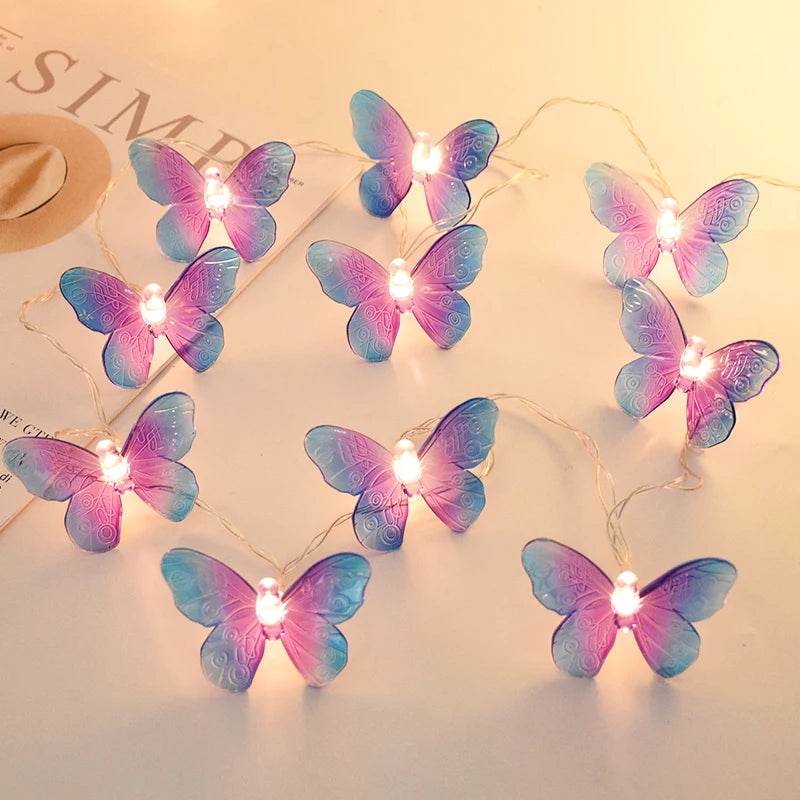 LED svetleći lanac Butterfly