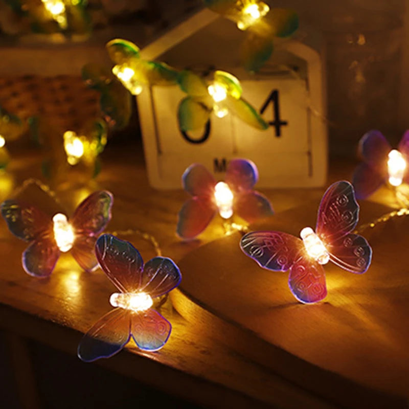 LED svetleći lanac Butterfly