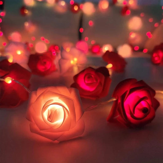 LED svetleći lanac Roses