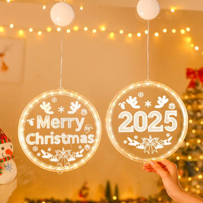 LED viseća dekoracija "Merry Christmas"