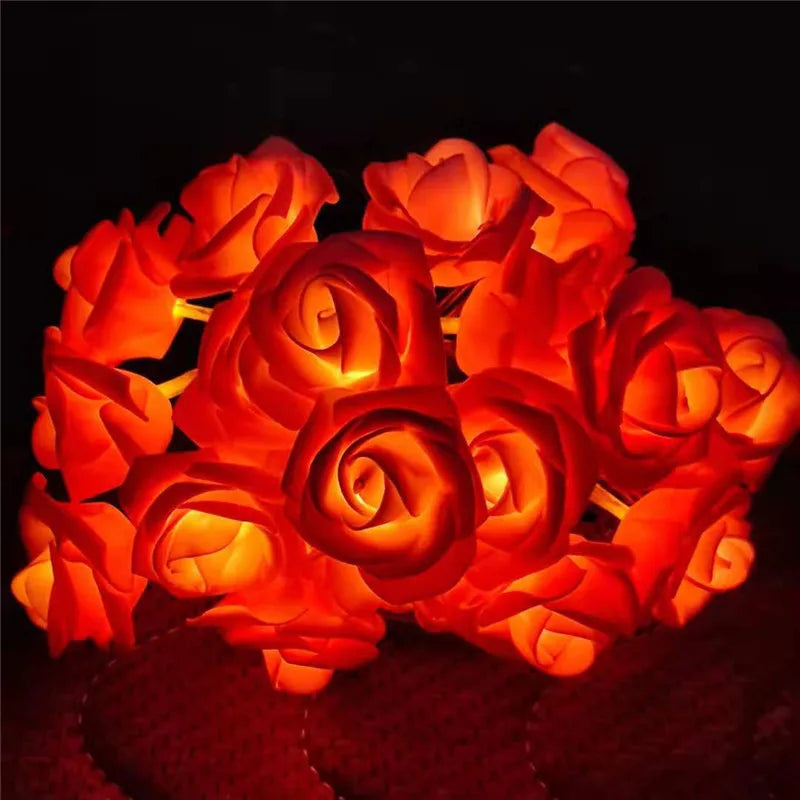 LED svetleći lanac Roses