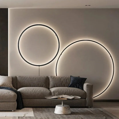 Zidne Lampe Circles