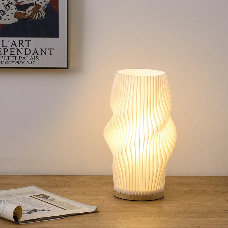 Stone Lampe Soft Curve Gleam