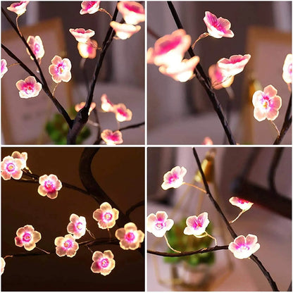 Stone Lampe Light Tree - Plum blossom