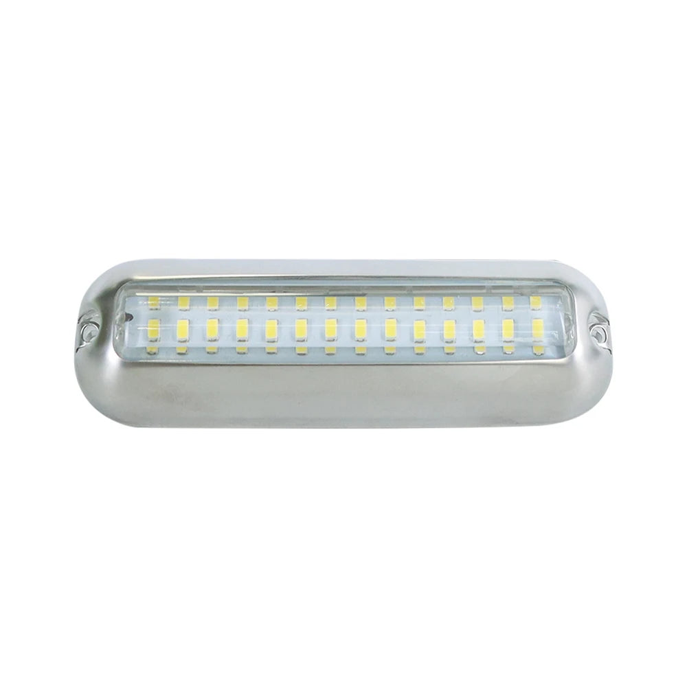 High Brightness Ship Light Yacht Light 42LED Underwater Light 10-30V Waterproof 27LED Stainless Steel Ship Underwater Light